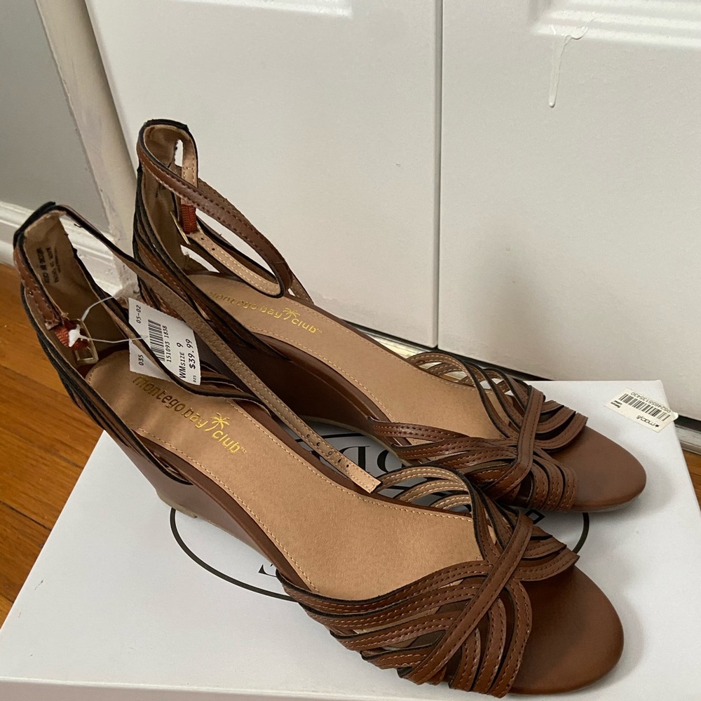 Brown sandals